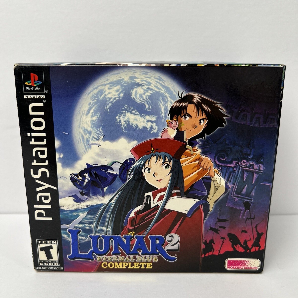 北米版 LUNAR2 ETERNAL BLUE COMPLETE Lunar 2 : Eternal Blue Complete Collector's Edition (PS1