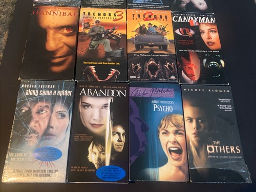 12 VHS Horror Lot, Lost Boys, Candy Man, Blair Witch, Psycho, Hannibal, Willard - Picture 5 of 8