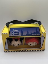 Disney Tsum Tsum Plush New York Mickey and Minnie Gift Set Disney Store Taxi Cab