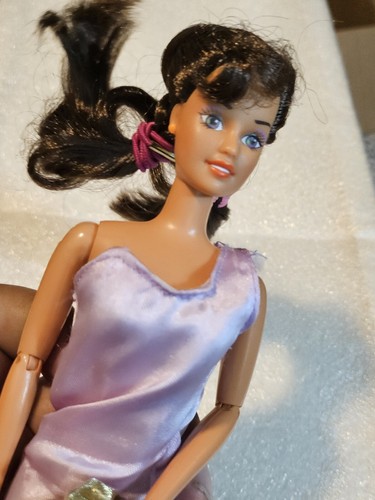 Vintage Teresa Barbie Doll Brunette Articulated VGUC Redress Ooak C403G - Picture 5 of 8