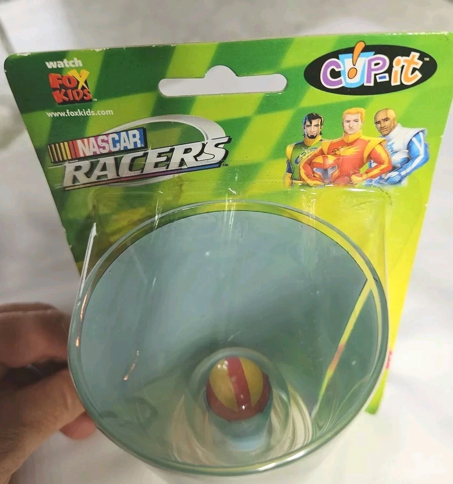 Nuevo 2000 Nascar Racers Fox Kids Cup-It con figura extraíble Foto 3 de 4