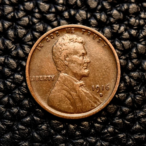 1916-D Lincoln Wheat Cent ~ XF / EF Condition ~ COMBINED SHIPPING!