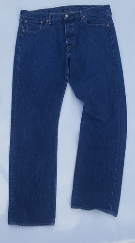 Mens Levis 501 Blue Denim Jeans 38 x 