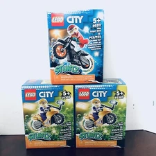 LEGO CITY Stuntz Lot Of 3 Sets! Brand New, Sealed!