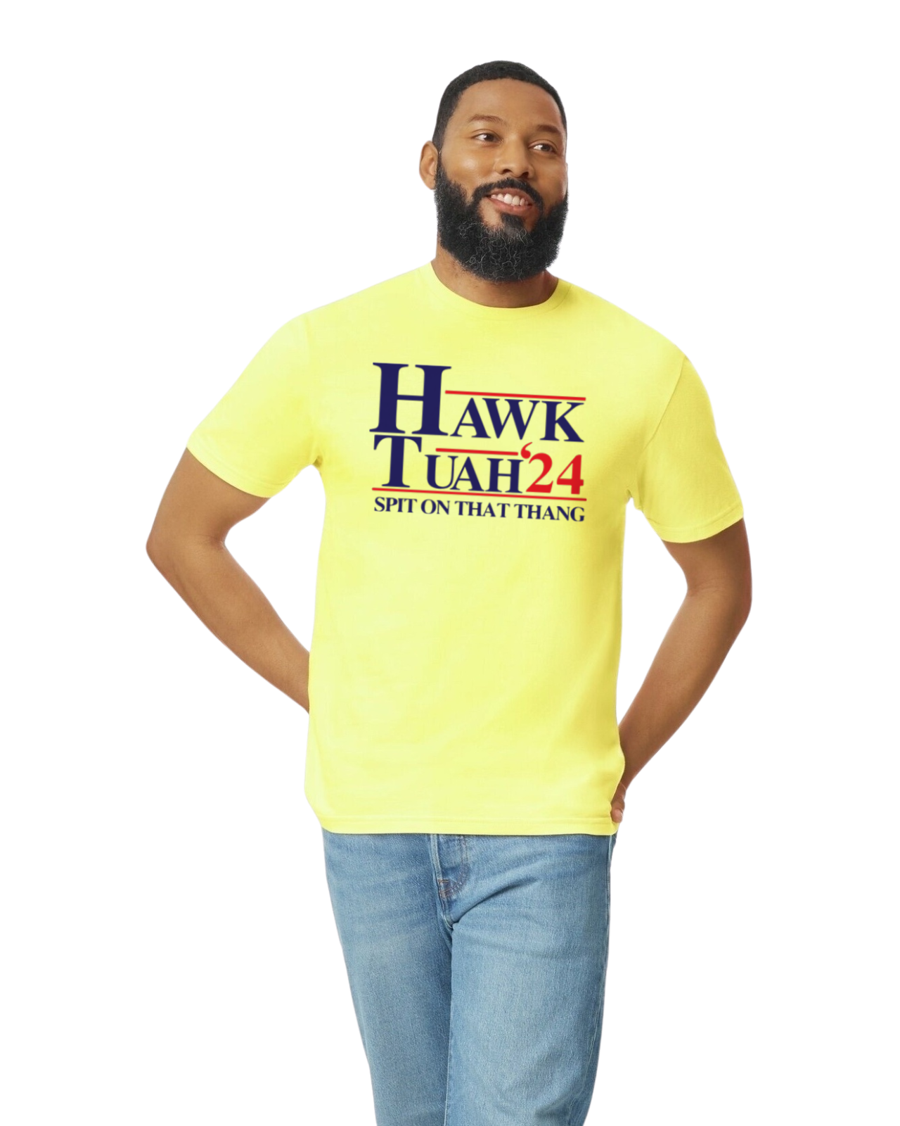 T-Shirt Hawk Tuah 2024 Shirt Hawk Tuuh Spit On That Thang Funny Viral Girl Meme