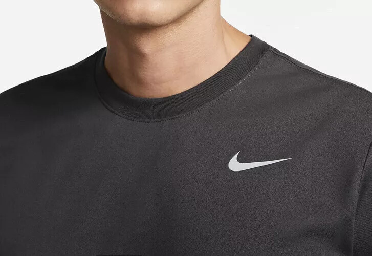 Nike Men's Anthracite Dri-FIT Legend Fitness T-shirt (DX0989