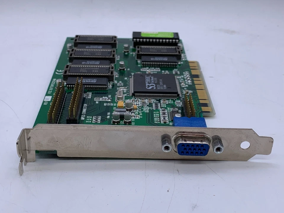 Vintage Diamond Stealth 3D 2000 S3 Virge 2MB Video Card ST 3D 2000 PCI 2+ OEM - Image 2 of 4