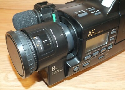 FOR PARTS** Genuine Sony (CCD-F50) Video 8 Handycam AF Camcorder