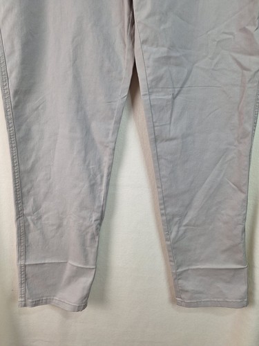 George Mens Size 40w 32L Stone Chino Stretch slim Trousers New - Picture 4 of 8