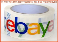 Official eBay Brand Logo Packing Tape-ROLL WITH FREE SHIPPING ON SALE NOW