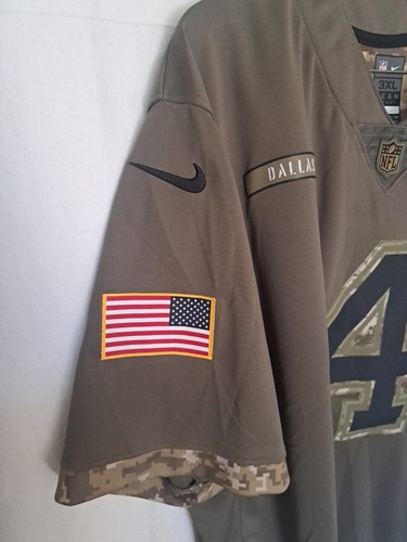 Nike Dallas Cowboys Dak Prescott Salute to Service Military Jersey 3xl Sewn - Picture 2 of 7