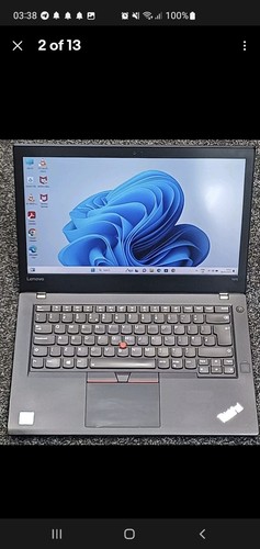 14INCH LENOVO THINKPAD T470 CORE I5 3rd GEN 16GB 256GB SSD WIN 10 PRO - Picture 2 of 9