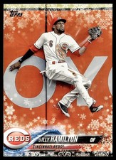 2018 Topps Holiday Billy Hamilton Cincinnati Reds #163