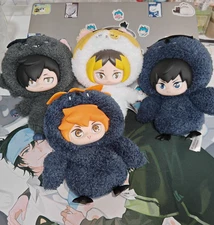 GONG X Haikyu! The Dumpster Battle Plush Keychains Authentic Cute Doll Toy Hot!!
