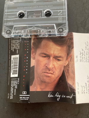 Peter Maffay '' Kein Weg zu weit'' Live Tour 1990, MC, sehr guter Zustand