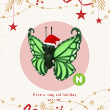 ADOPT A PET FROM ME VIRTUAL PET - NEON GREEN BUTTERFLY