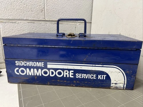 VINTAGE RARE HOLDEN COMMODORE SIDCHROME VB MUSCLE CAR CANTILEVER TOOLBOX 1970s