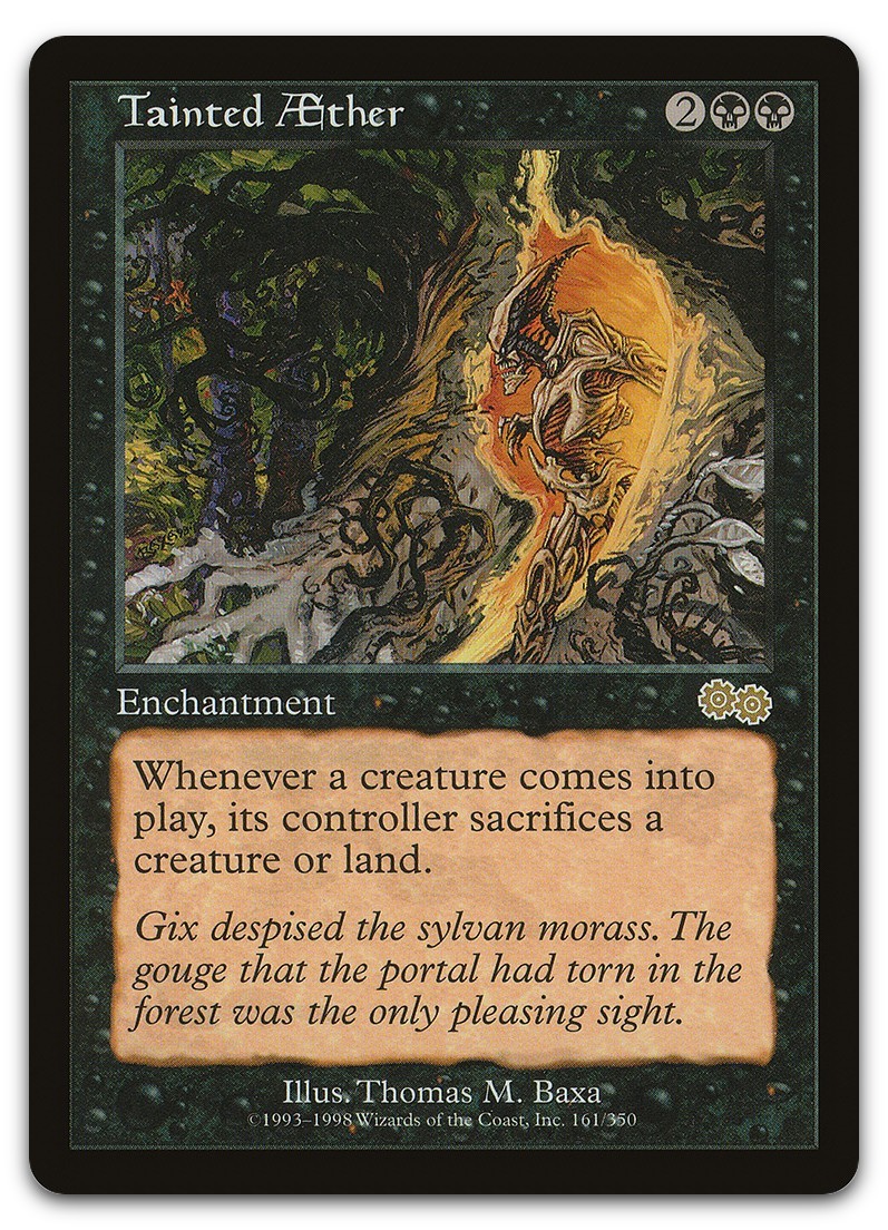 Tainted Aether #161 (NM) Urza's Saga USG Magic MTG