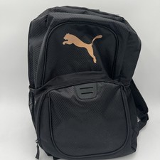 GREAT CONDITION Puma Evercat Contender Adjustable Backpack Bookbag Black/Gold
