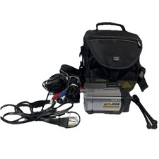 Sony HDR-XR100 Silver 2.7" Screen 10x Optical Zoom 4MP 80GB Hard Disk Camcorder