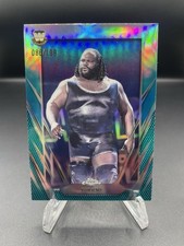 Mark Henry 2026 Topps Chrome WWE #138 Aqua Refractor /199