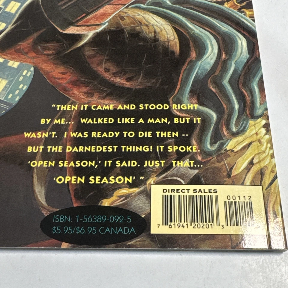 Batman Versus Predator La Edición Coleccionada TPB DC DH 1993 RARO 2ª Impresión Foto 4 de 4