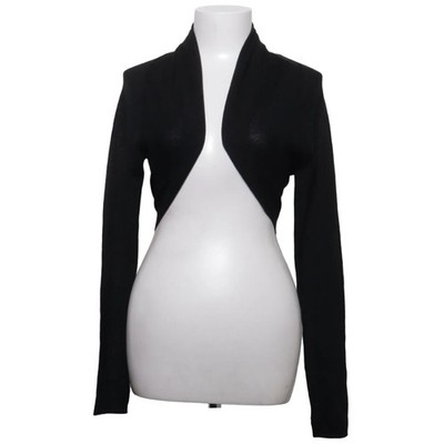 Wickeljacke, Größe: S, Schwarz, Einfarbig, Damen #jhK