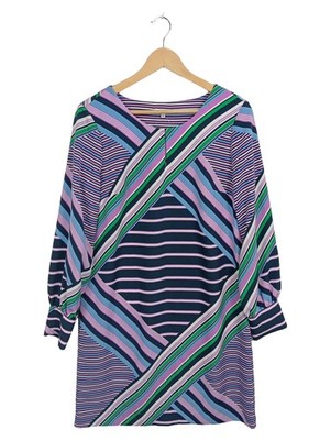 Tom Tailor Damen Sommerkleid Gr. 38 Mehrfarbig Gestreift Tunika