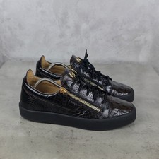 Giuseppe Zanotti Uomo Frankie Pelle Coccodrillo - Sneakers Goffrate Taglia 44