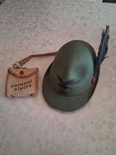 MINI GIRADISCHI CAPPELLO ALPINO ANNI '60/70 DISCHI VINTAGE COLLEZIONE