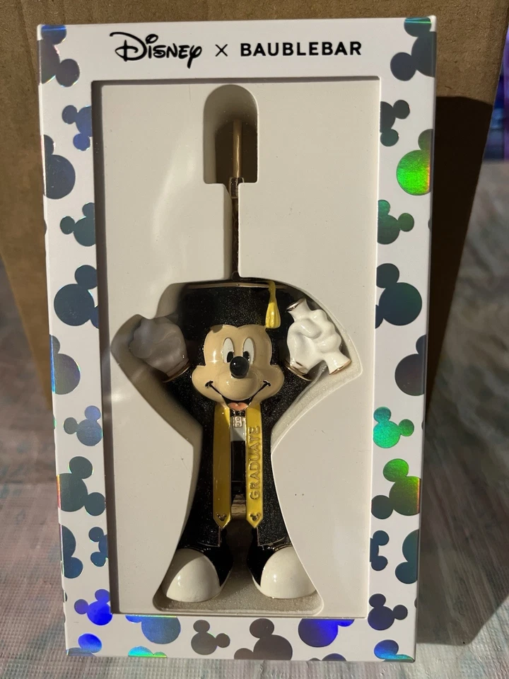 BAUBLEBAR x DISNEY MICKEY MOUSE "GRADUATION" - NEW IN PACKAGE/BOX - Image 2 of 4