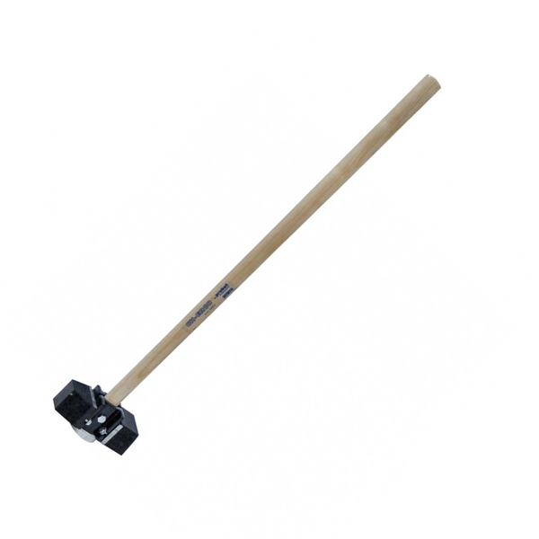 Gummihammer Gh Ergo 1000 Mm Pflasterhammer Ergonomisch Schwarz-image