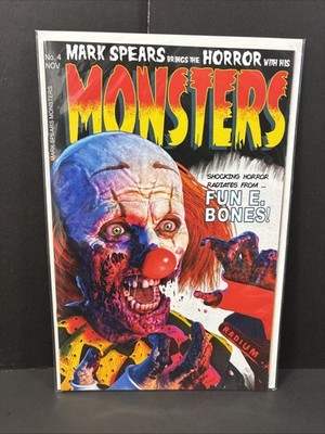 2025 Keen Spot MARK SPEARS MONSTERS #4 - 2nd Print - 1:25 Black Cat #50 NM+