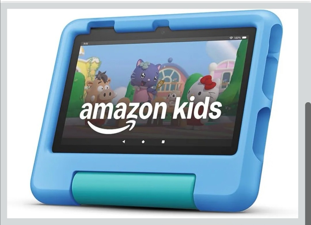 Amazon Fire 7 Kids Tablet (12th Gen, 32GB, Blue Version) – 7