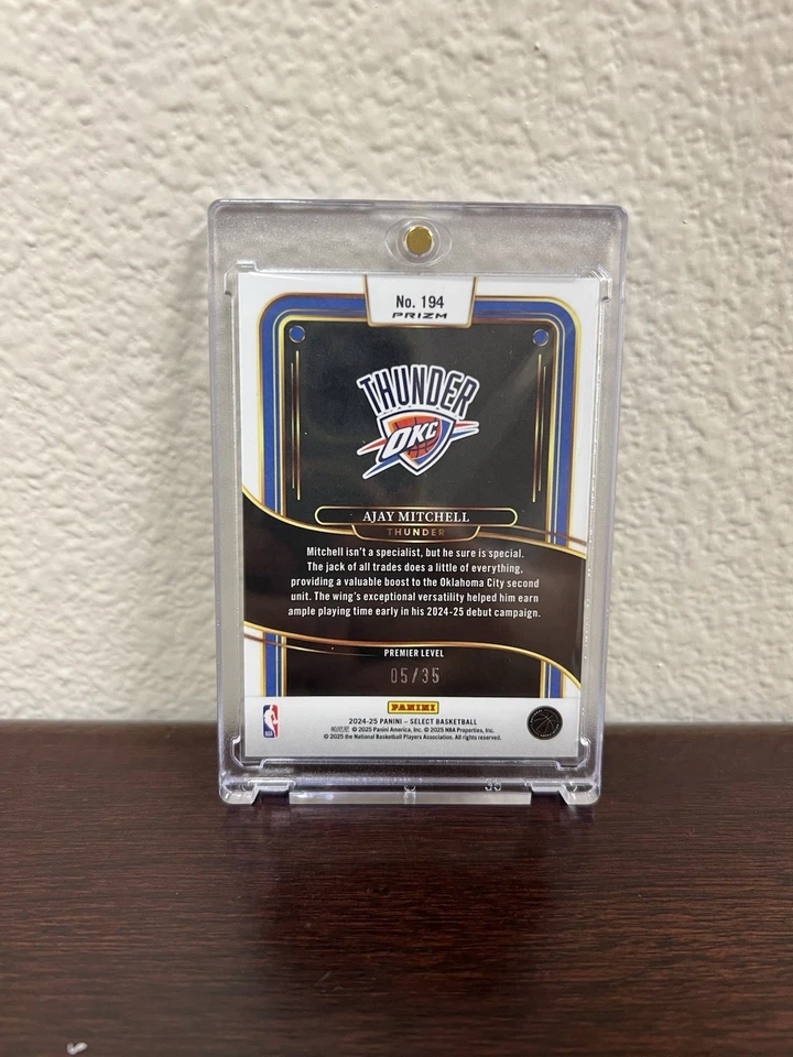 Lote de 20 tarjetas de baloncesto selectas 2024-25, 18 numeradas, RPA/99, bajo # RC, LOTE DE VALOR Foto 3 de 4