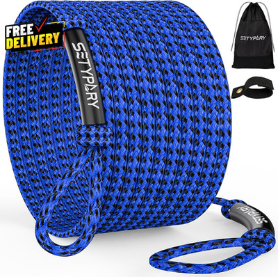4-6K 60FT Boat Tow Rope for Tubing Fits 1-4 Person Towable Tubes Boating Heavy..