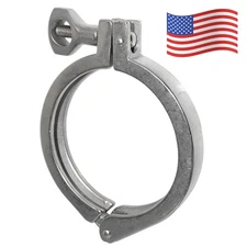 1.5" 2" 3" 4" Tri Clamp Clover SS316 Stainless Steel Sanitary Ferrule Flange US