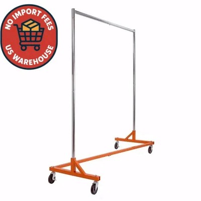 Econoco RZK8RNG Z-Rack - Industrial Rack W/ Bolted Square Tubing Base