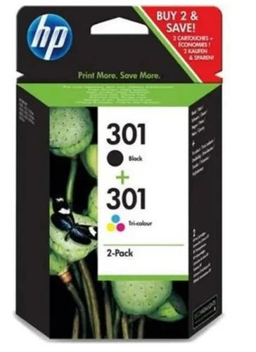 Genuine HP 301 BK/CL Multipack