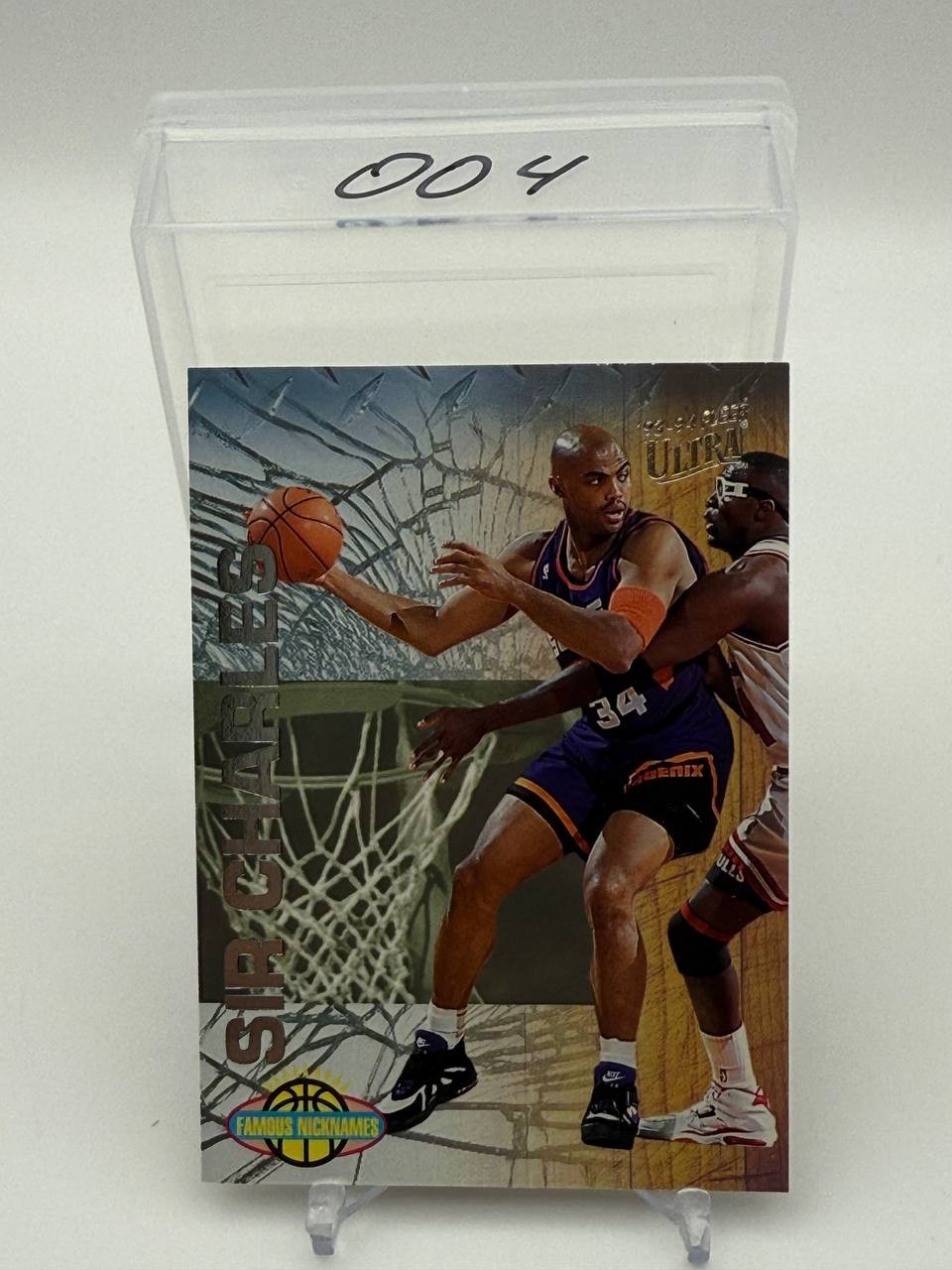 CHARLES BARKLEY 1993-94 Fleer Ultra Famous Nickname SIR CHARLES