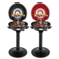 1600W Outdoor Indoor Grill Adjustable Temperature Electric BBQ Grill 45*45*83CM