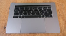 MacBook Pro 15" 2018  A1990 Topcase Spacegray, DE-Tastatur Touchbar, Akku, TOP!