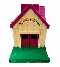 Barney the Dinosaur School House Playskool Play Set 1993 Lyons Group