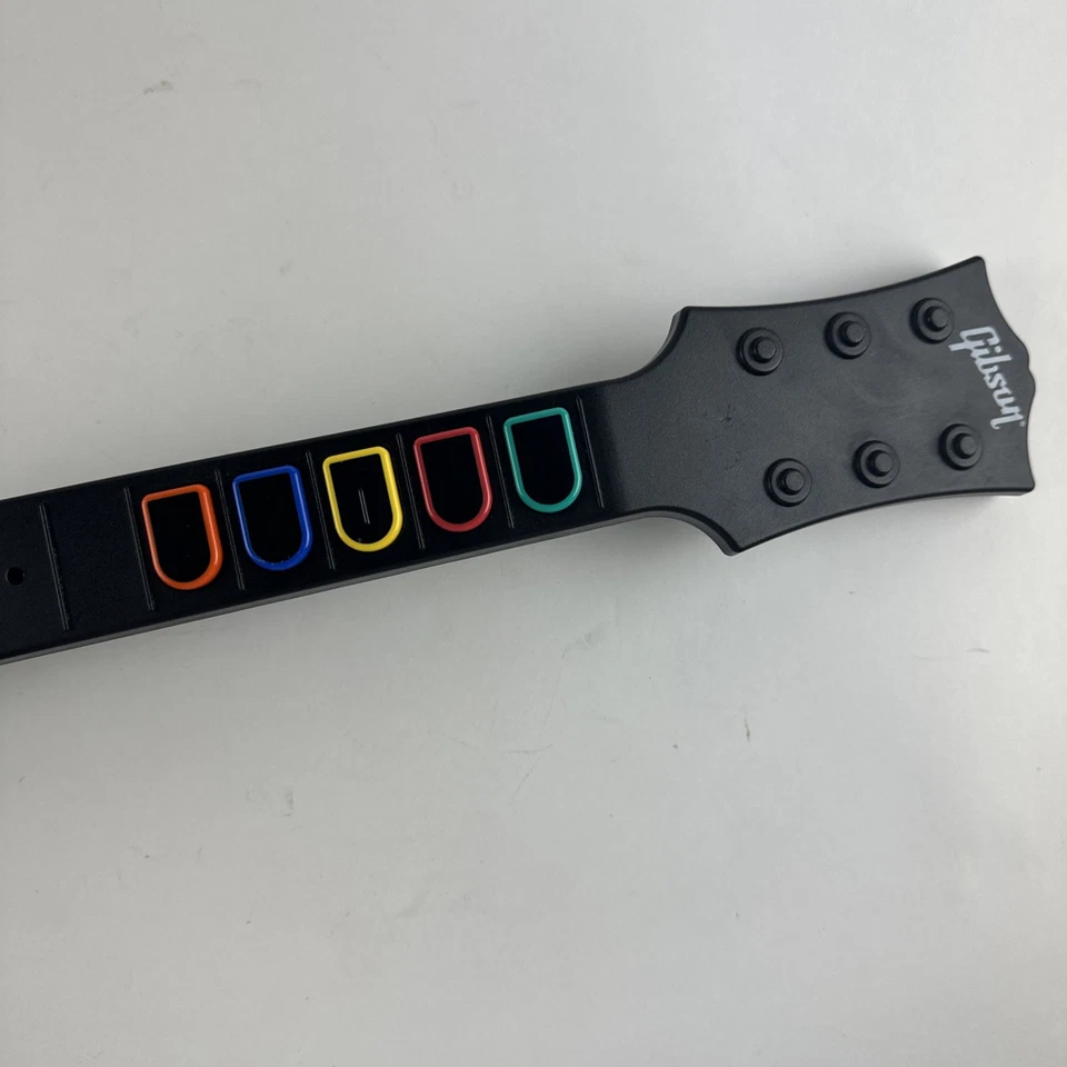 Nintendo Wii Guitar Hero Controller Gibson Les Paul UNTESTED - Image 3 of 4