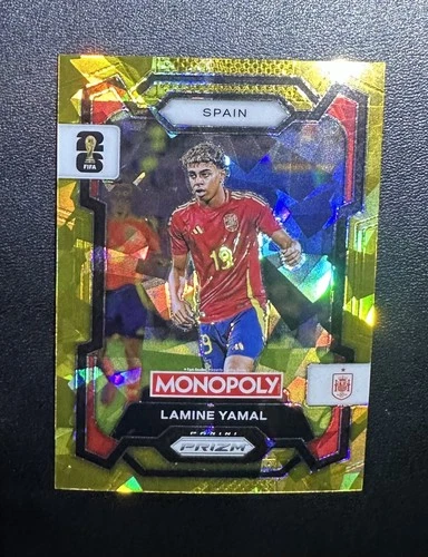 2026 Panini Prizm Lamine Yamal Cracked Ice