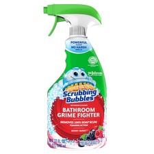 Scrubbing Bubbles Bathroom and Shower Cleaner Spray, 32 Fl Oz (Pack of 1)
