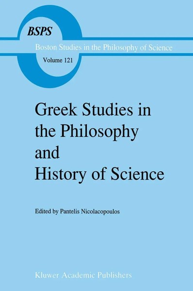 P. Nicolacopoulos | Greek Studies in the Philosophy And History Of Science-image