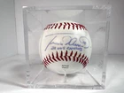 Travis d'Arnaud Signed Baseball #10 Braves - WS Champ - Auto Ink Bleed - No COA
