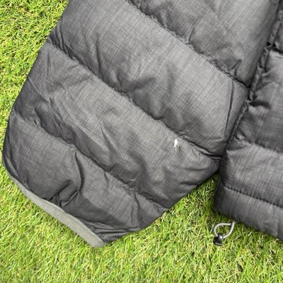 GoLite Goose Down Puffer Jacket Mens Large Black Full Zip Hiking