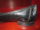 ALFANI Step n Flex Black Patent Croc Flats-Size 6.5 Good Condition — photo 3